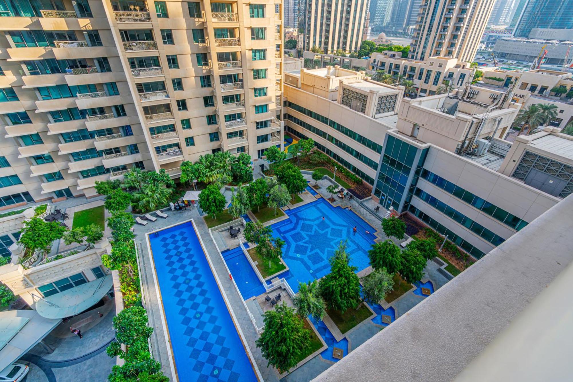Appartement Downtown - 2 Bed 3 Bath Flat - Views Of The Burj & Fountains *
